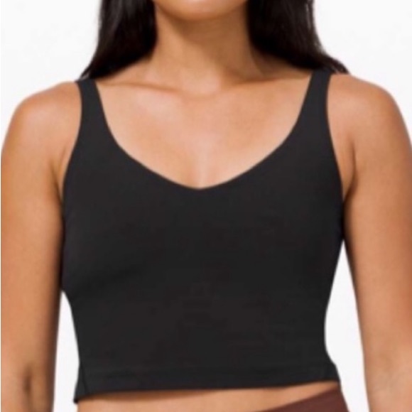 lululemon athletica Tops - Lululemon Align Tank Black Nulu 8